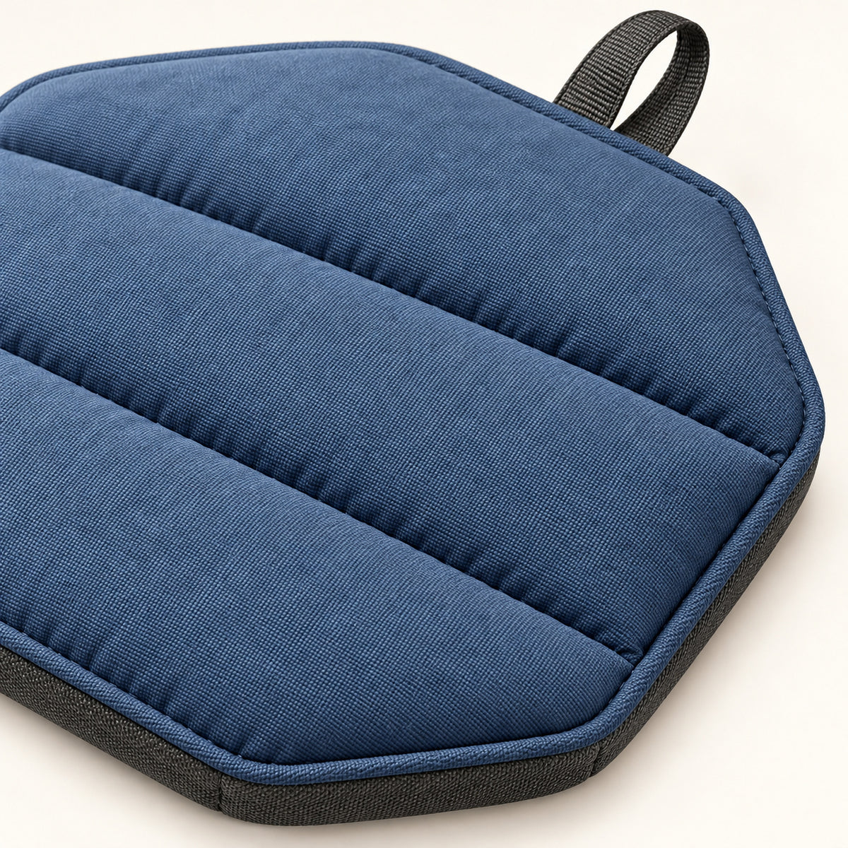 PebbleRest Quilted Outdoor Seat Pad - Slate Blue