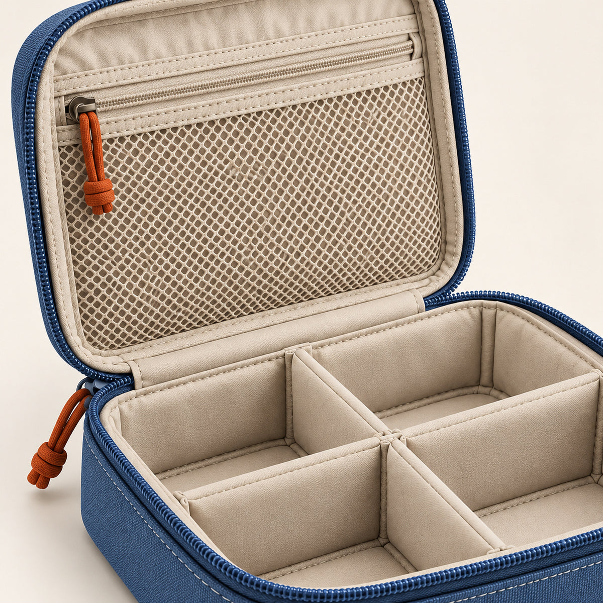 SwitchPack Four-Compartment Gear Organizer - Slate Blue